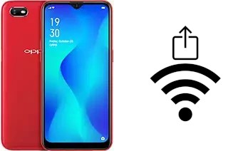 Como gerar um código QR com a senha Wifi em um Oppo A1k