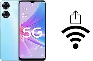 Como gerar um código QR com a senha Wifi em um Oppo A1x