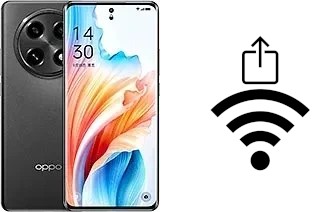 Como gerar um código QR com a senha Wifi em um Oppo A2 Pro