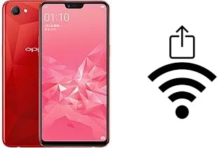 Como gerar um código QR com a senha Wifi em um Oppo A3