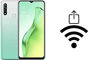 Como gerar um código QR com a senha Wifi em um Oppo A31 (2020)