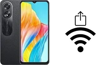 Como gerar um código QR com a senha Wifi em um Oppo A18