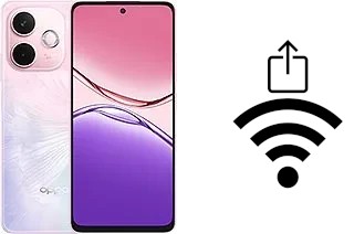 Como gerar um código QR com a senha Wifi em um Oppo A5 Pro (2025)