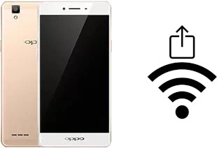 Como gerar um código QR com a senha Wifi em um Oppo A53