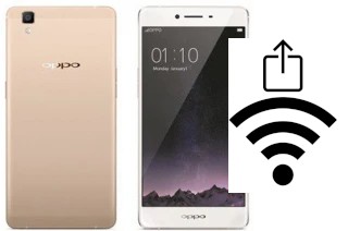 Como gerar um código QR com a senha Wifi em um Oppo A53m