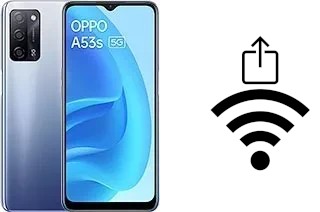 Como gerar um código QR com a senha Wifi em um Oppo A53s 5G