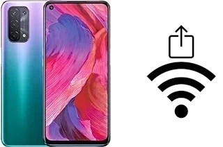 Como gerar um código QR com a senha Wifi em um Oppo A54 5G