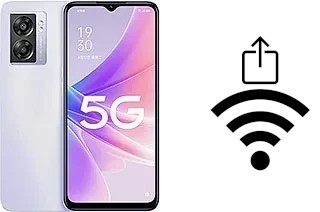 Como gerar um código QR com a senha Wifi em um Oppo A57 2022