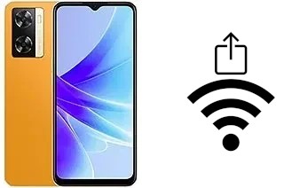 Como gerar um código QR com a senha Wifi em um Oppo A77s