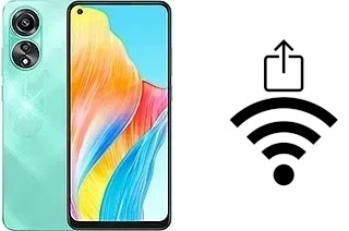 Como gerar um código QR com a senha Wifi em um Oppo A78 4G