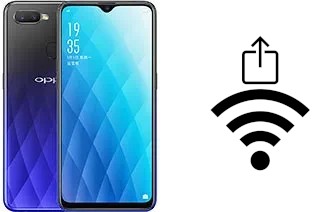 Como gerar um código QR com a senha Wifi em um Oppo A7x