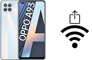 Como gerar um código QR com a senha Wifi em um Oppo A93 (2020)