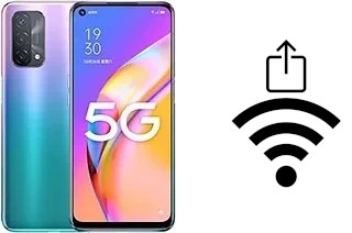 Como gerar um código QR com a senha Wifi em um Oppo A93 5G