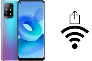 Como gerar um código QR com a senha Wifi em um Oppo A95 5G