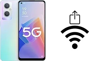 Como gerar um código QR com a senha Wifi em um Oppo A96