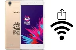 Como gerar um código QR com a senha Wifi em um Oppo F1 ICC WT20