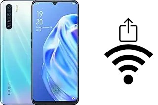 Como gerar um código QR com a senha Wifi em um Oppo F15