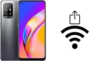 Como gerar um código QR com a senha Wifi em um Oppo F19 Pro+ 5G