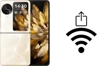 Como gerar um código QR com a senha Wifi em um Oppo Find N3 Flip