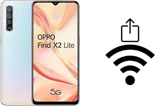 Como gerar um código QR com a senha Wifi em um Oppo Find X2 Lite