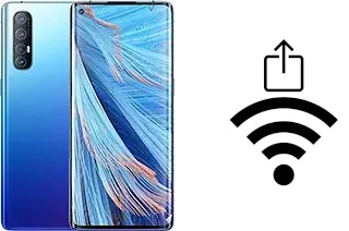 Como gerar um código QR com a senha Wifi em um Oppo Find X2 Neo