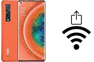 Como gerar um código QR com a senha Wifi em um Oppo Find X2 Pro