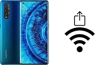 Como gerar um código QR com a senha Wifi em um Oppo Find X2