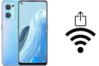 Como gerar um código QR com a senha Wifi em um Oppo Find X5 Lite