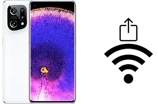 Como gerar um código QR com a senha Wifi em um Oppo Find X5