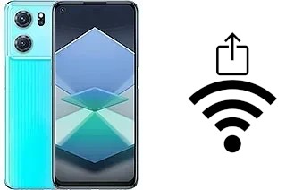 Como gerar um código QR com a senha Wifi em um Oppo K10 5G