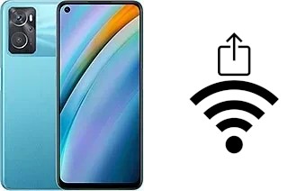 Como gerar um código QR com a senha Wifi em um Oppo K10