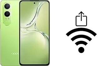 Como gerar um código QR com a senha Wifi em um Oppo K12x