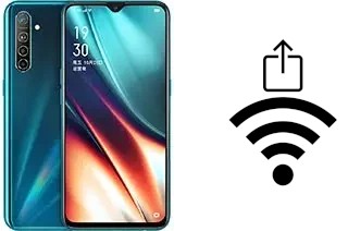 Como gerar um código QR com a senha Wifi em um Oppo K5