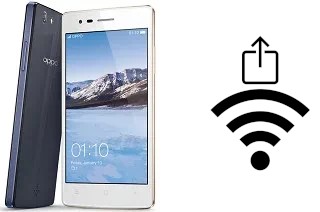 Como gerar um código QR com a senha Wifi em um Oppo Neo 5 (2015)