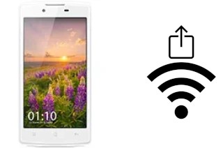 Como gerar um código QR com a senha Wifi em um Oppo Neo 3