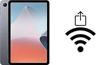 Como gerar um código QR com a senha Wifi em um Oppo Pad Air