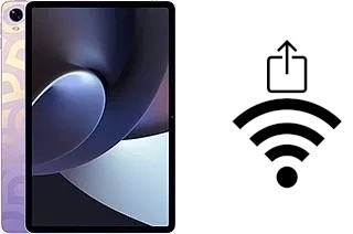 Como gerar um código QR com a senha Wifi em um Oppo Pad