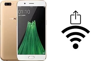 Como gerar um código QR com a senha Wifi em um Oppo R11 Plus