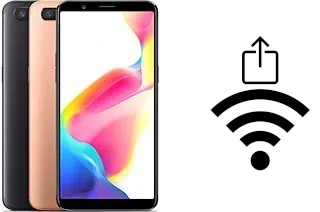 Como gerar um código QR com a senha Wifi em um Oppo R11s Plus