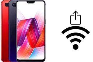 Como gerar um código QR com a senha Wifi em um Oppo R15