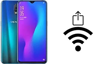 Como gerar um código QR com a senha Wifi em um Oppo R17