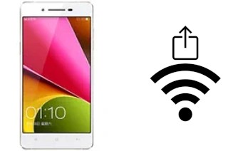 Como gerar um código QR com a senha Wifi em um Oppo R1S