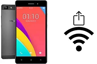 Como gerar um código QR com a senha Wifi em um Oppo R5s