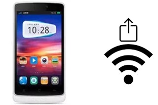 Como gerar um código QR com a senha Wifi em um Oppo R815T Clover