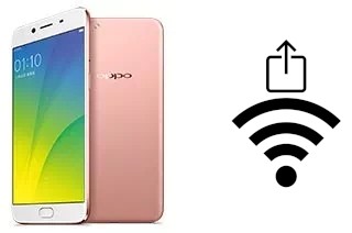 Como gerar um código QR com a senha Wifi em um Oppo R9s Plus