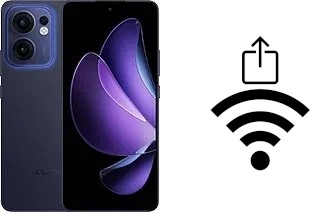 Como gerar um código QR com a senha Wifi em um Oppo Reno13 F