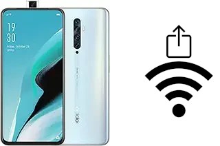 Como gerar um código QR com a senha Wifi em um Oppo Reno2 F