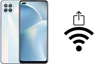 Como gerar um código QR com a senha Wifi em um Oppo Reno4 F