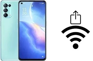 Como gerar um código QR com a senha Wifi em um Oppo Reno5 K