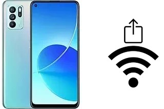 Como gerar um código QR com a senha Wifi em um Oppo Reno6 Z